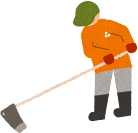 Farming Activity Farmer 1 Illustration