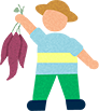Farming Activity Farmer 2 Illustration